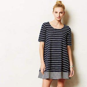 Puella x Anthropologie Stripe "North Shore" swing dress